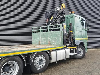 DAF XF 460 8x2 / HIAB CRANE + REMOTE / KRAN / GRUA